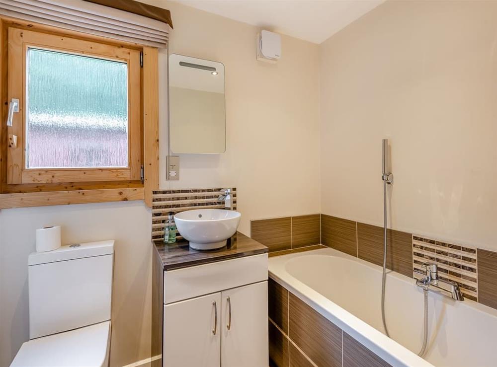 Bathroom at Ilodge 73 in Kenwick Park, near Louth, Lincolnshire
