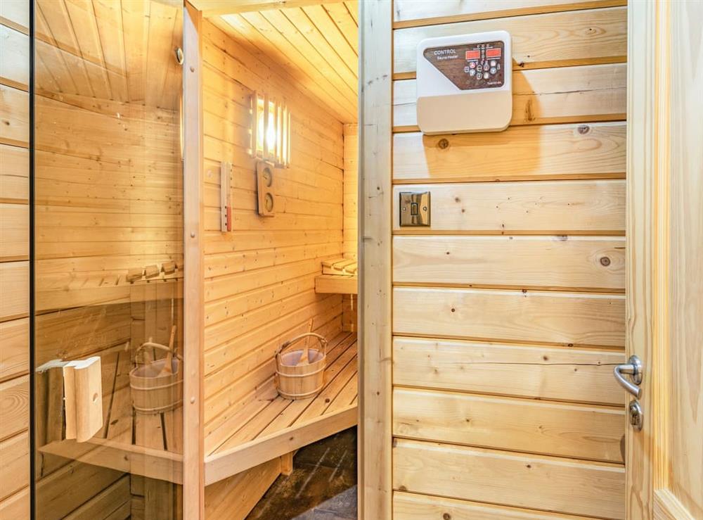 Sauna at Ilodge Ultra in Kenwick Park, near Louth, Lincolnshire