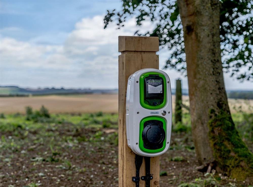 Car charging point at 2 Pheasants Nest, 