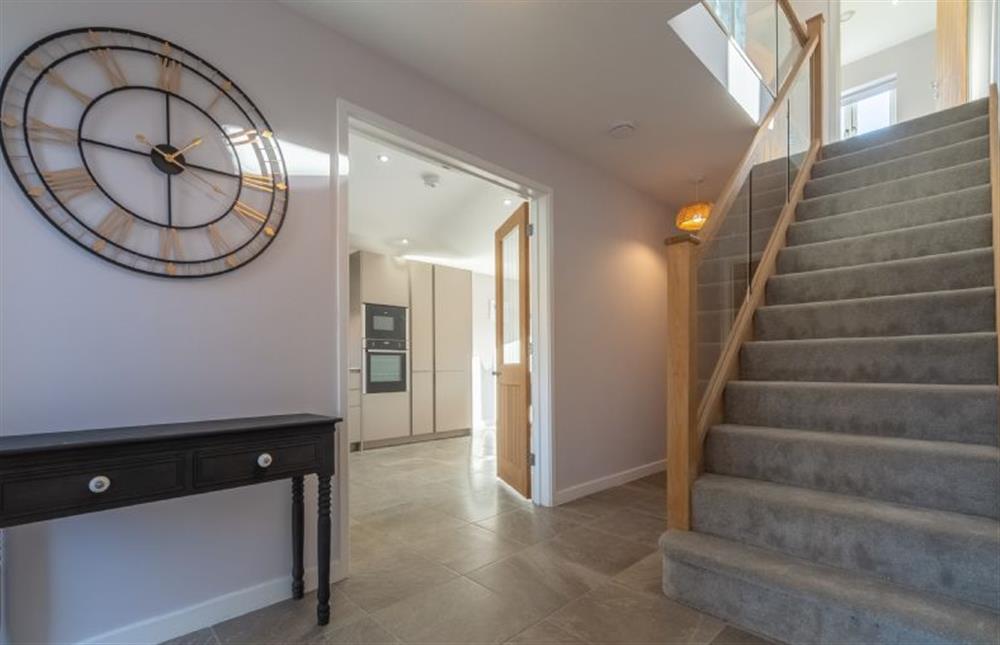 Entrance hall with stairs leading up to the first floor