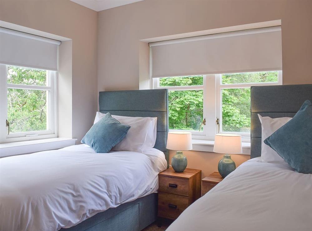 Twin bedroom at Inchrie Holiday Cottages- Forth View in Aberfoyle, Stirlingshire