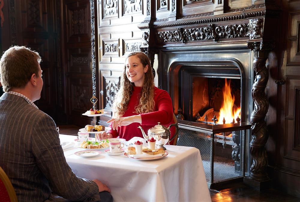 Enjoy an afternoon tea by the fire after a long gentle stroll around the grounds