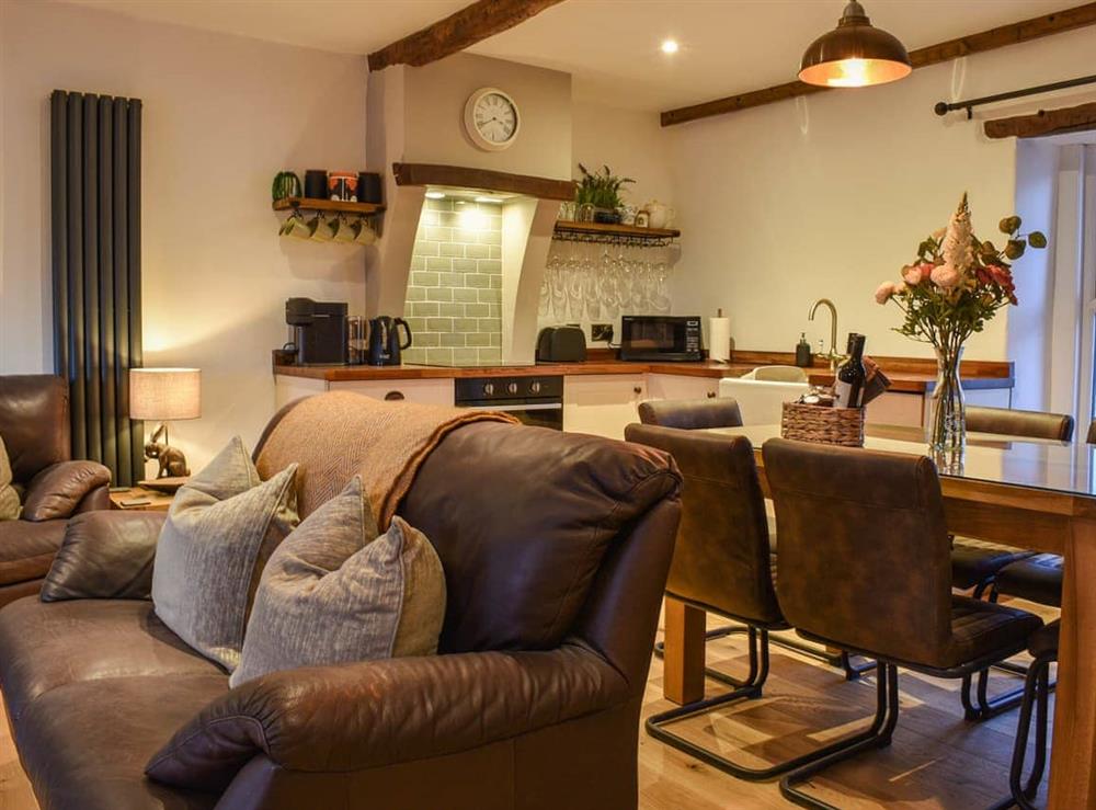 Open plan living space (photo 2) at Inglenook Cottage in Ingleton, North Yorkshire