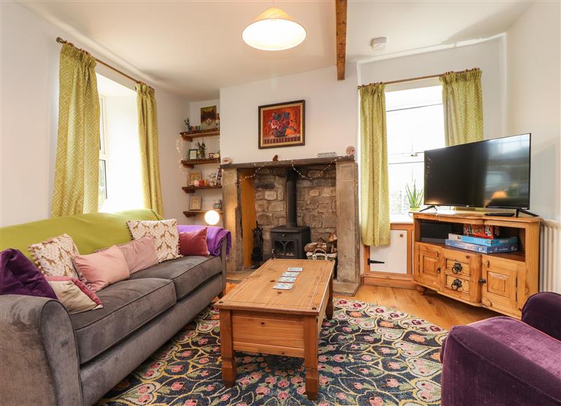 Relax in the living area at Inglenook Cottage, Long Preston