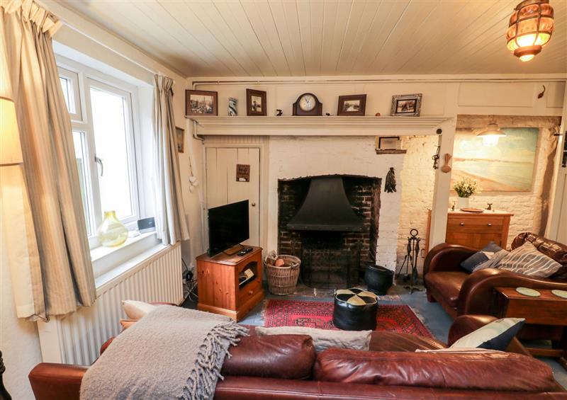 The living area at Inglenook Cottage, North York Moors & Coast