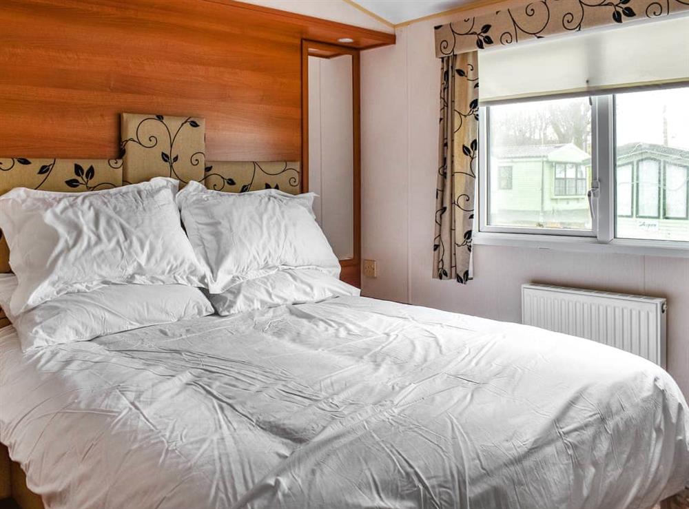 Double bedroom at Inglenook Lodge in Lamplugh, Cumbria