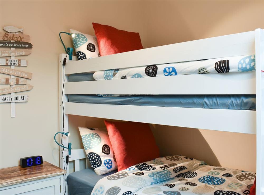 Children’s bunk bedroom at Ingleside in Whiting Bay, Isle of Arran, Scotland