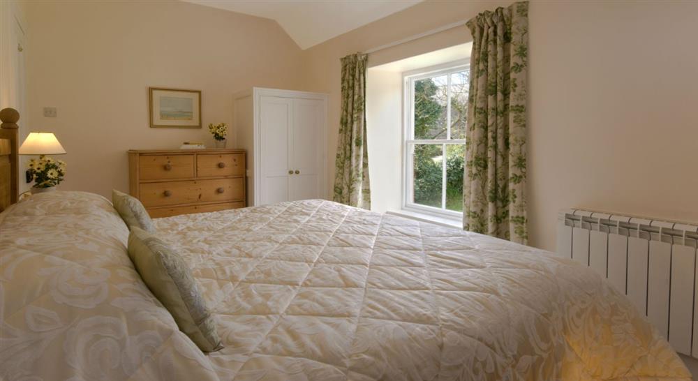 The double bedroom at Inglewidden Vean in Helston, Cornwall