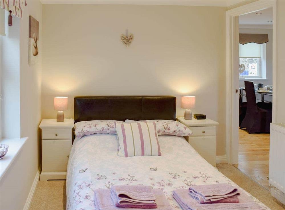 Double bedroom at Ingram Cottage in Bamburgh, Northumberland
