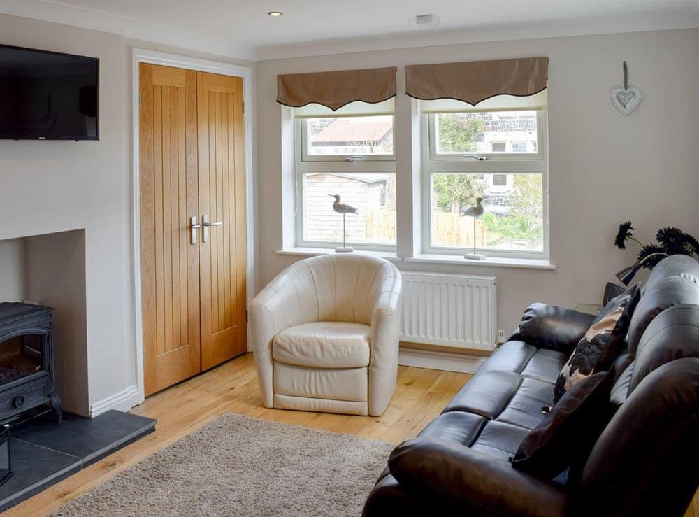Living area at Ingram Cottage in Bamburgh, Northumberland
