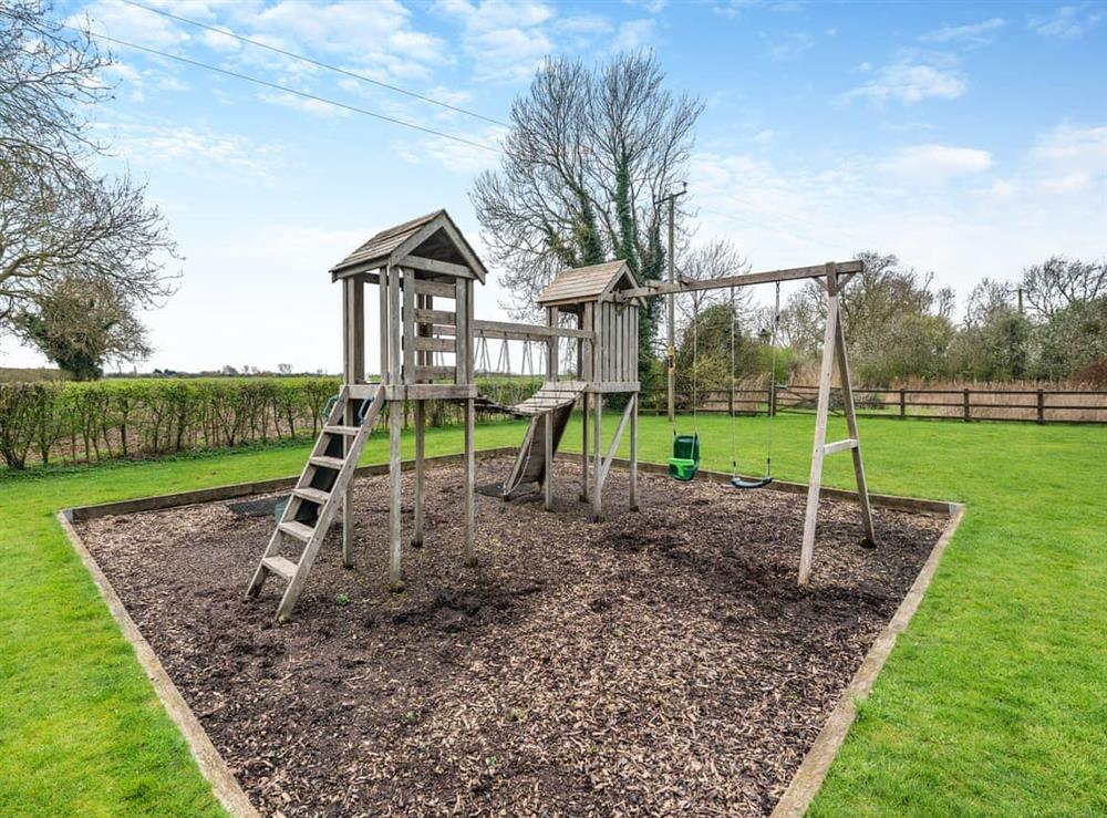 Children’s play area at Ings Barn in Thorpe Culvert, near Skegness, Lincolnshire