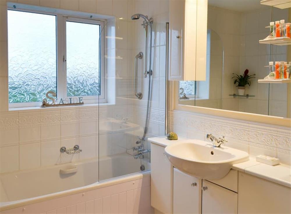 Bathroom at Inland View in Trearddur Bay, near Holyhead, Anglesey, Gwynedd
