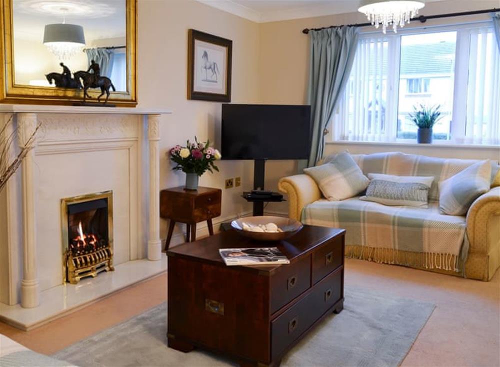 Comfortable living room at Inland View in Trearddur Bay, near Holyhead, Anglesey, Gwynedd