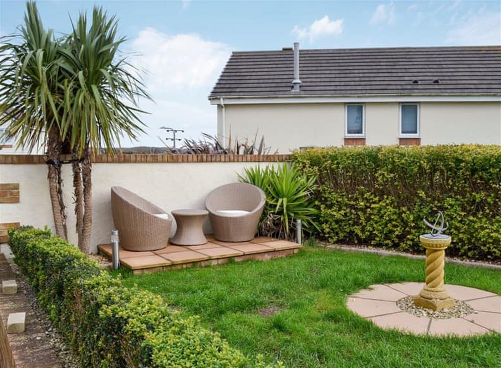 Well-kept enclosed garden (photo 2) at Inland View in Trearddur Bay, near Holyhead, Anglesey, Gwynedd