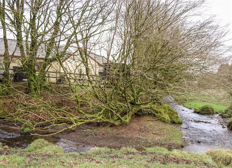 Rural landscape at Inny Brook Cottage, Davidstow near Camelford