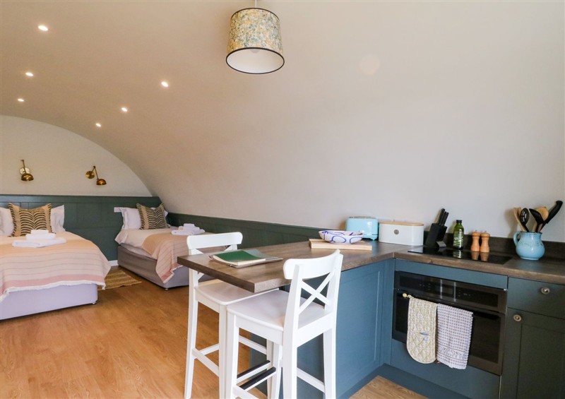 One of the bedrooms at Insh, Cullipool