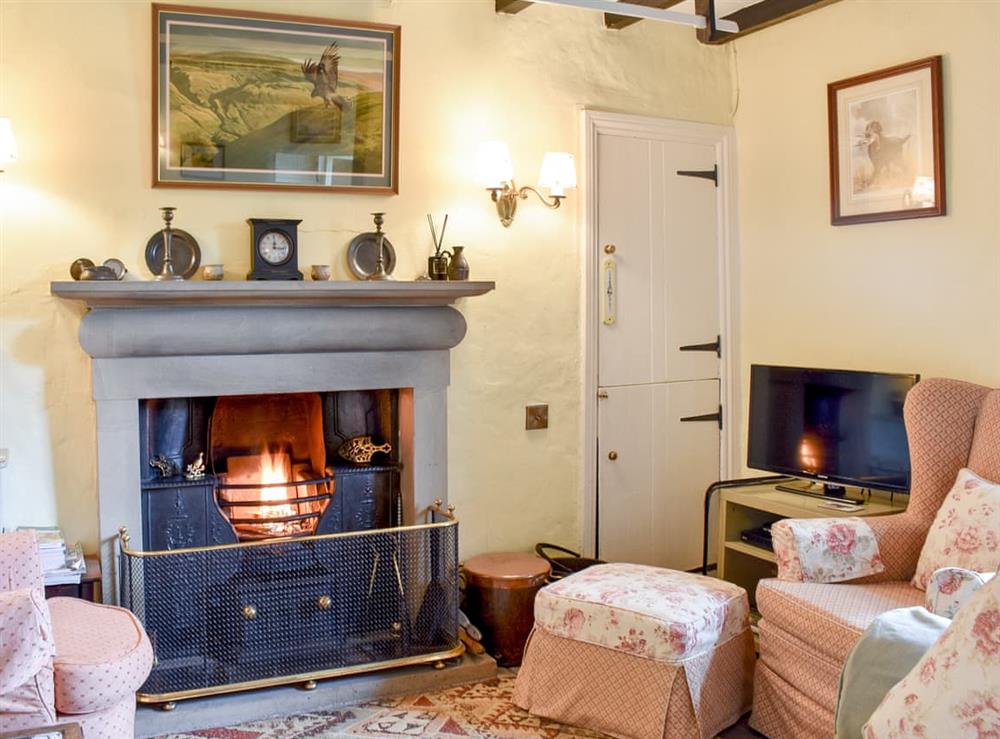 Living room at Intake Cottage in Low Row, near Reeth, North Yorkshire