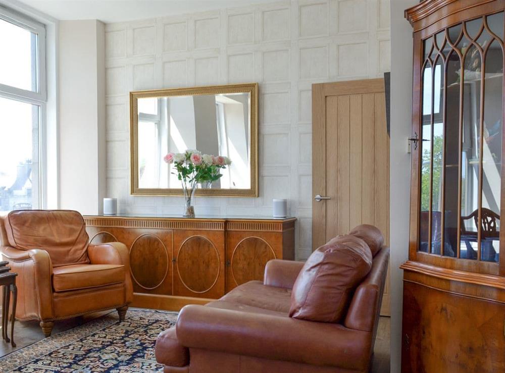 Living area at Inver House Apartment in Inverurie, Aberdeenshire