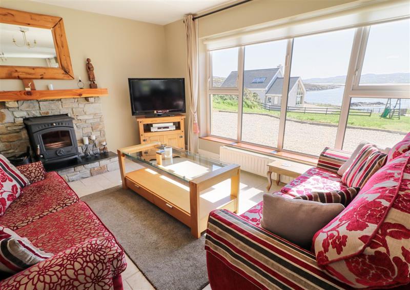 Enjoy the living room at Inverbeg Cottage 1, Downings
