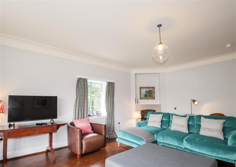 This is the living room at Inverewe House Apartment, Poolewe
