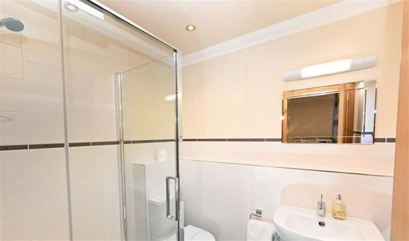 This is the bathroom at Inverness City Apartment, Inverness