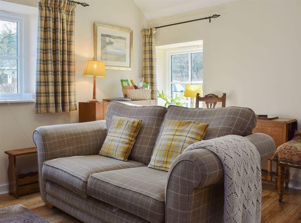 Comfortable living area at Bonnies Bothy, 