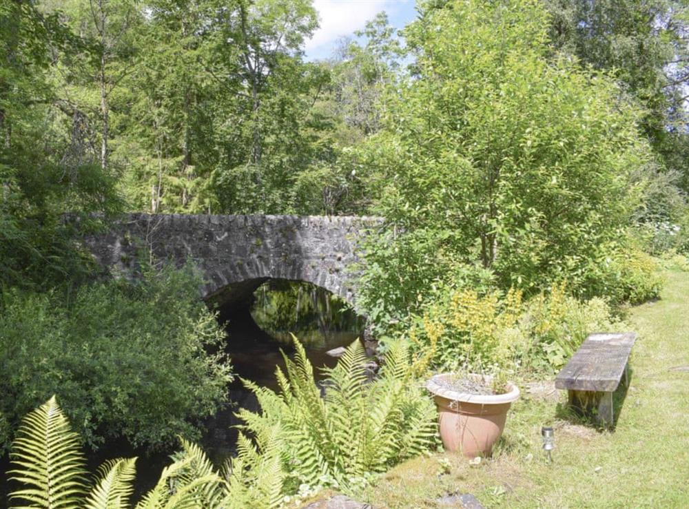 A tranquil spot within the Trossachs national park at Graces Cottage, 