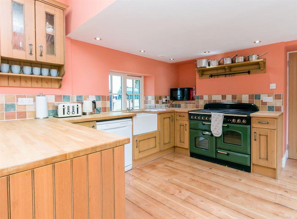 Large, well equipped kitchen at Graces Cottage,
