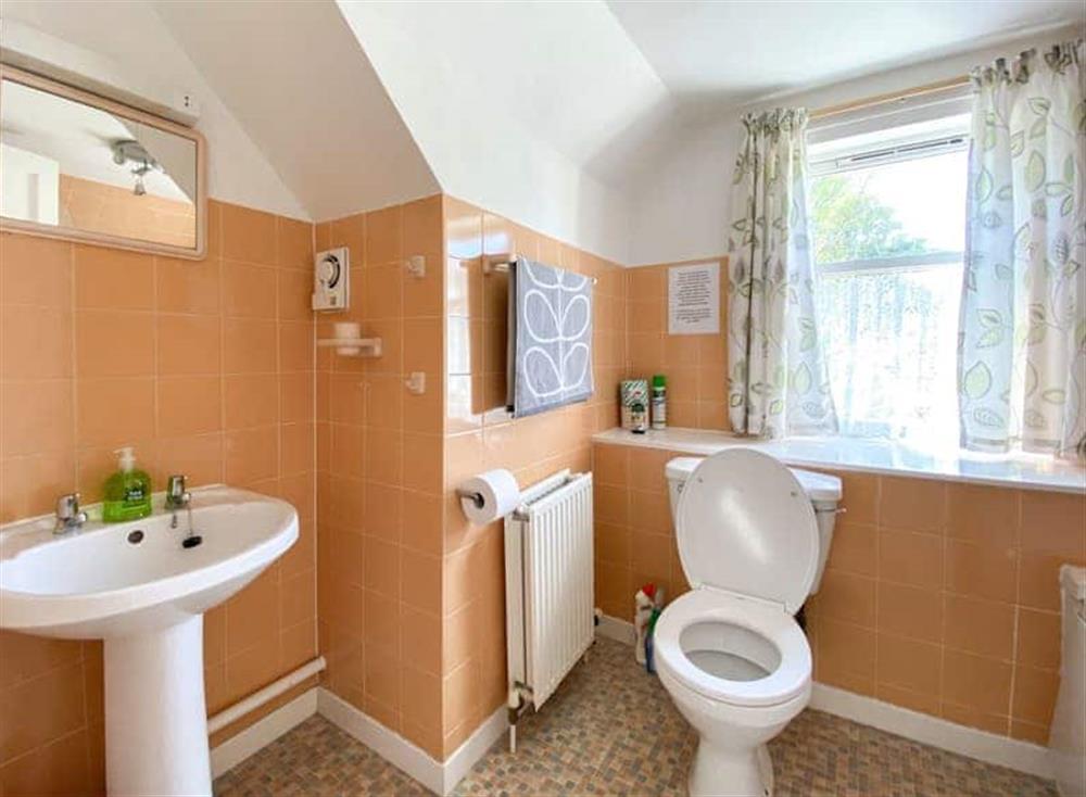 Bathroom at Inverwick Cottage in Nairn, Morayshire