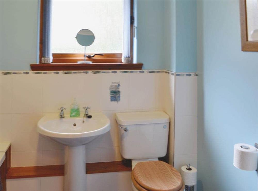 Bathroom at Inzievar in Oakley, near Dunfermline, Fife