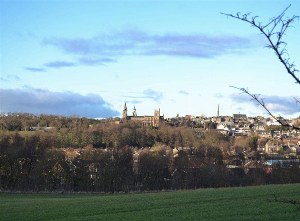The magnificent city of Dunfirmline at Inzievar in Oakley, near Dunfermline, Fife