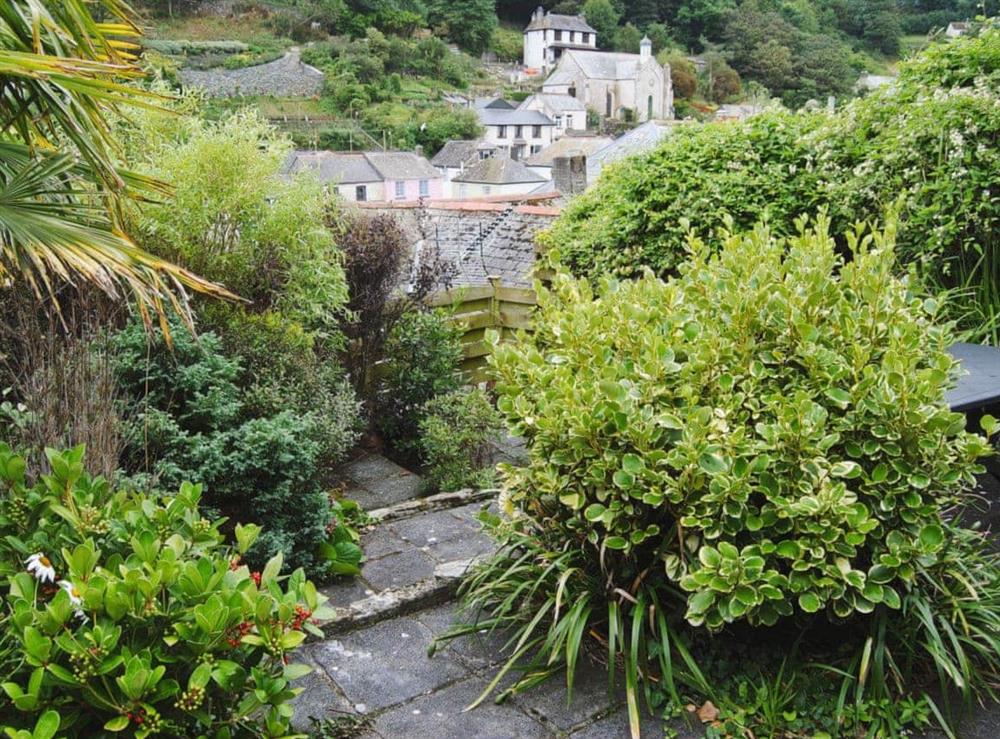 View at Iolanda in Polperro, Cornwall., Great Britain