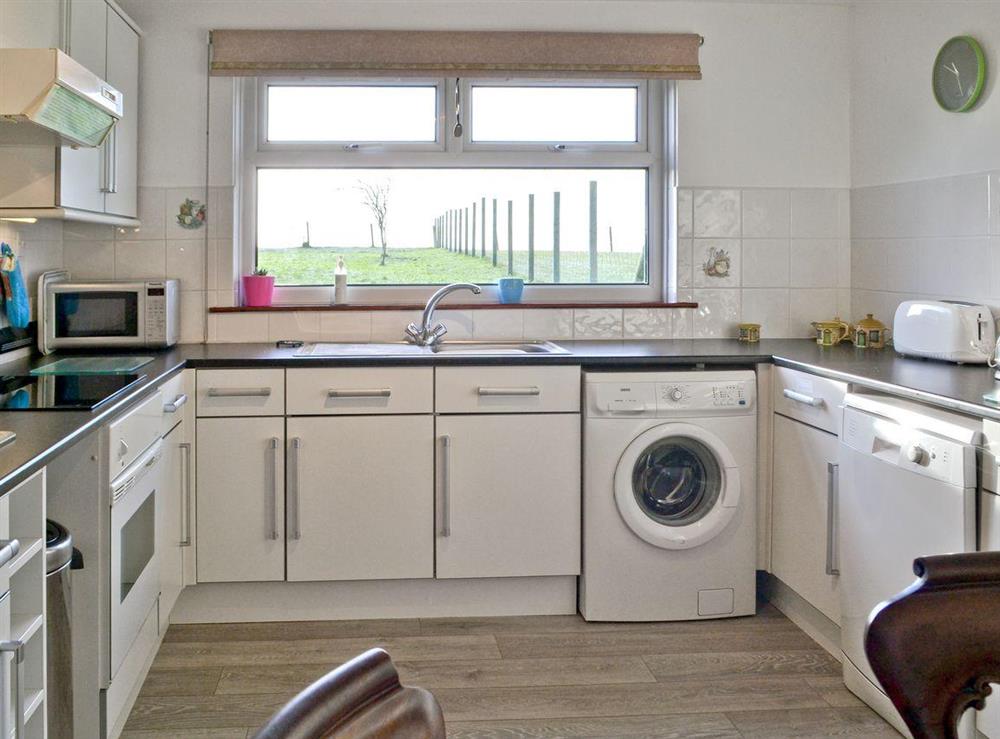 Comprehensively equipped fully fitted kitchen at Iona Cottage in Dumfries, Dumfriesshire