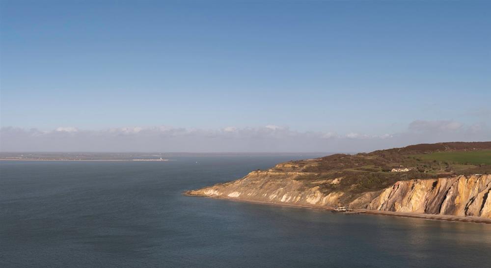 The surrounding view near Irex, Totland Bay, Isle of Wight at Irex in Totland Bay, Isle Of Wight