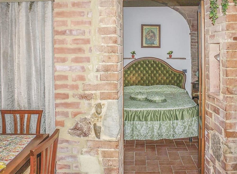 Bedroom at Iris in Volterra, Italy
