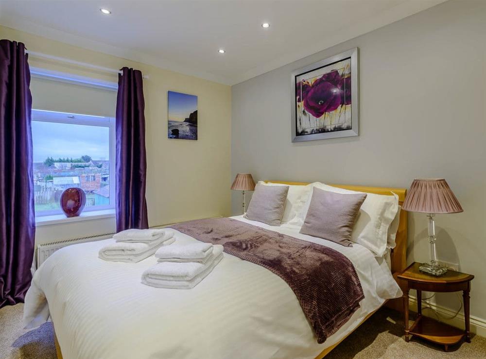 Double bedroom at Ironstone Cottage in Lingdale, near Saltburn-by-the-Sea, Cleveland