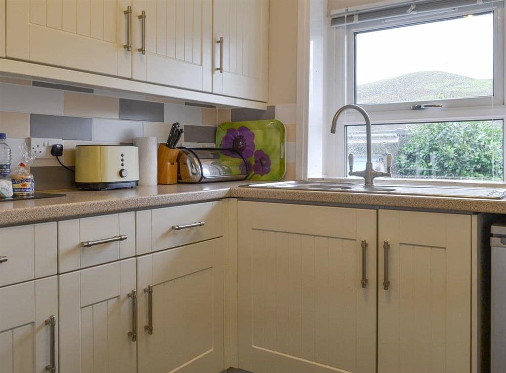 Fully appointed fitted kitchen at Isallt in Nantlle, near Beddgelert, Gwynedd