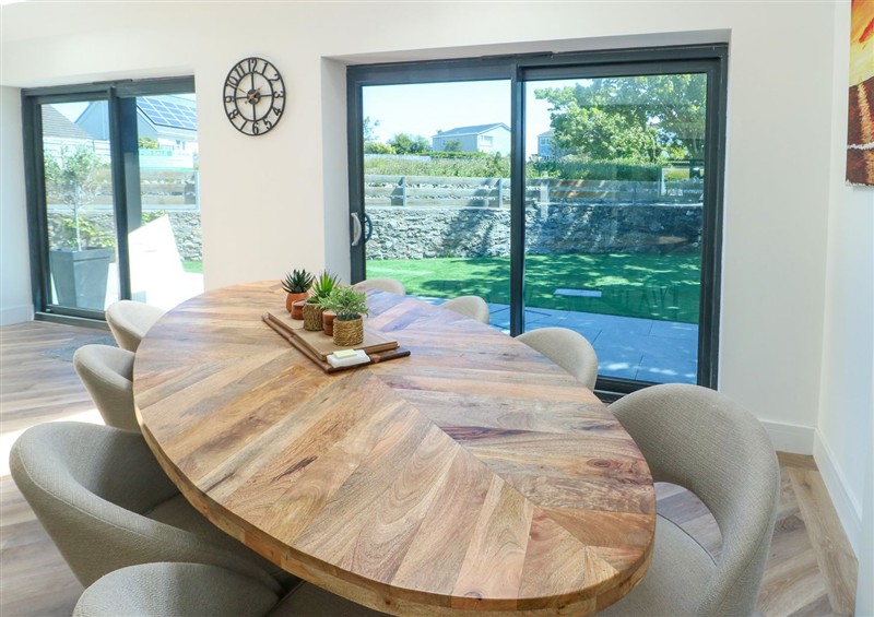 The dining room at Iscoed, Rhosneigr