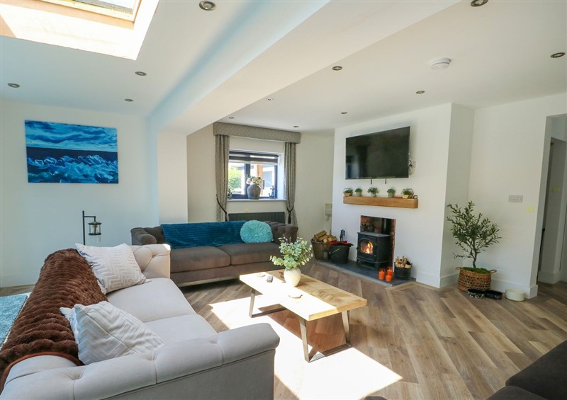 The living area at Iscoed, Rhosneigr