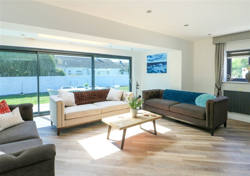 The living room at Iscoed, Rhosneigr