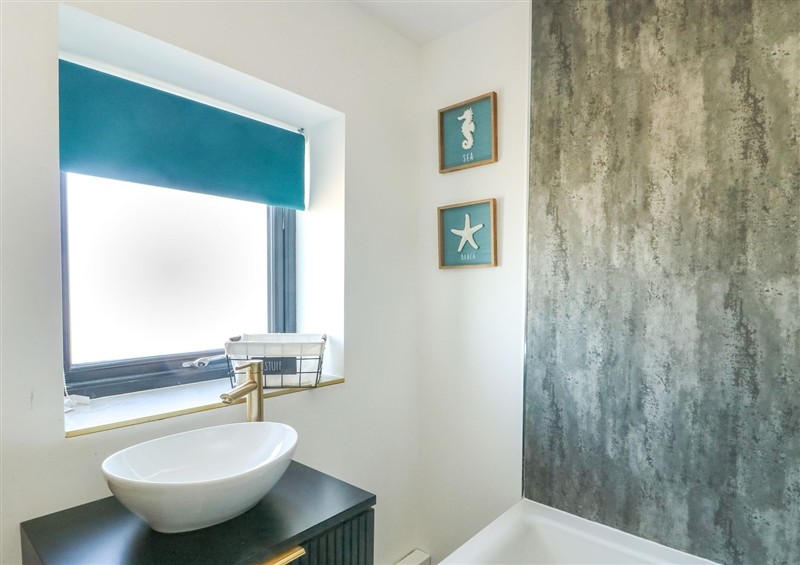 This is the bathroom at Iscoed, Rhosneigr
