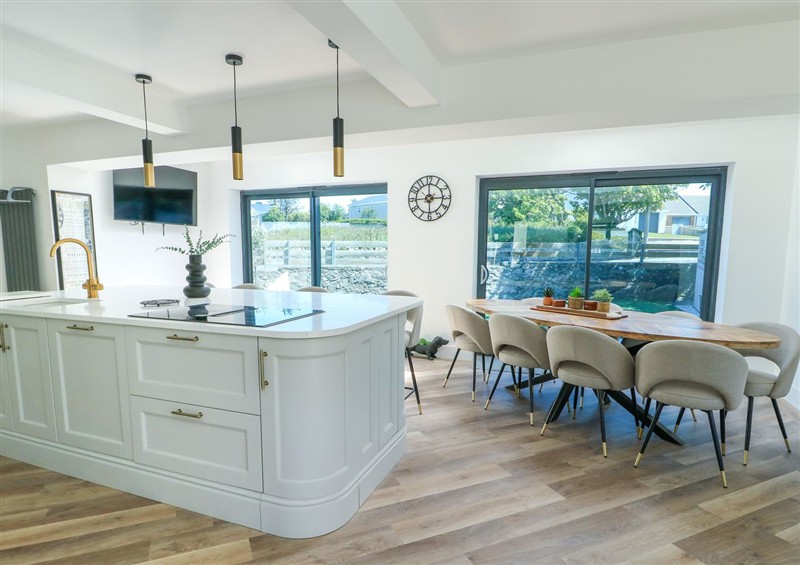 This is the kitchen at Iscoed, Rhosneigr