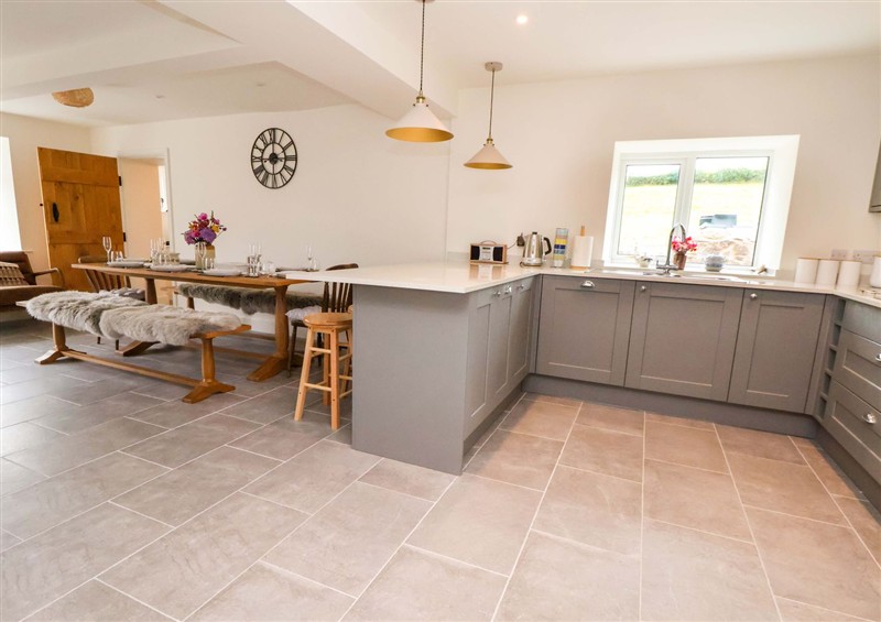 Kitchen at Isfryn, Nercwys near Mold