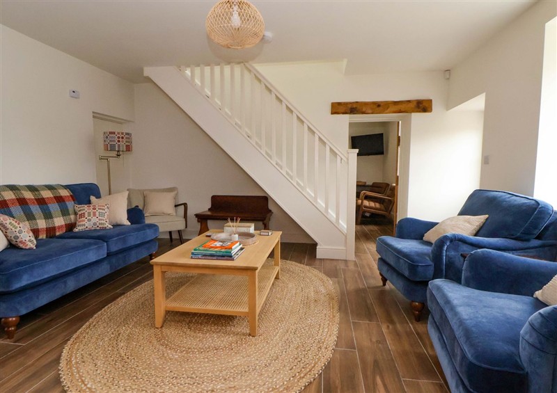 The living area at Isfryn, Nercwys near Mold
