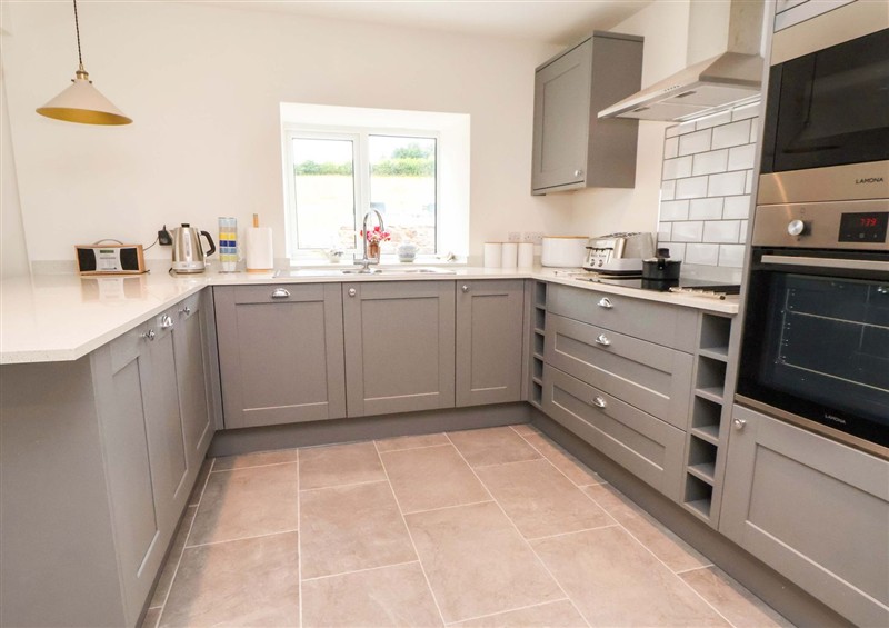 This is the kitchen at Isfryn, Nercwys near Mold
