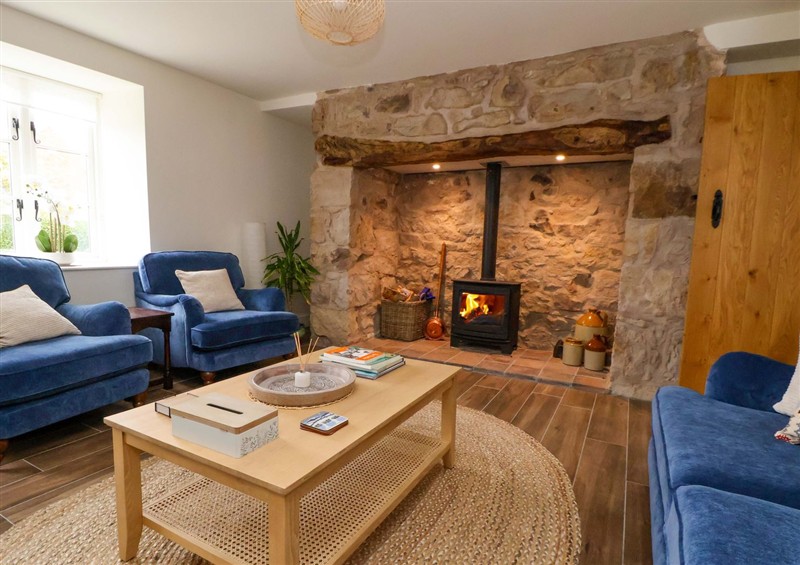 This is the living room at Isfryn, Nercwys near Mold