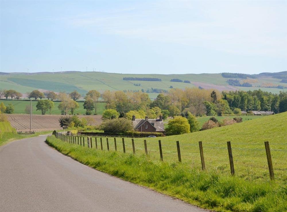 Lovely surrounding area at Islabank Farmhouse in Meigle, Perthshire., Great Britain