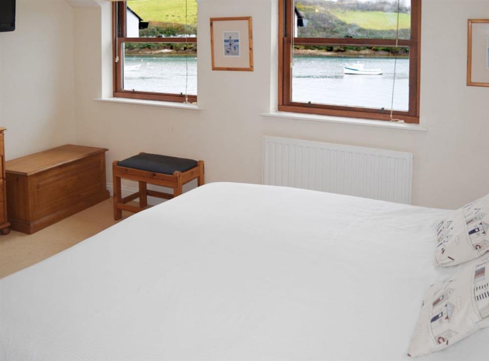 Double bedroom with fantastic water views at Island Quay 10 in Island St, Devon