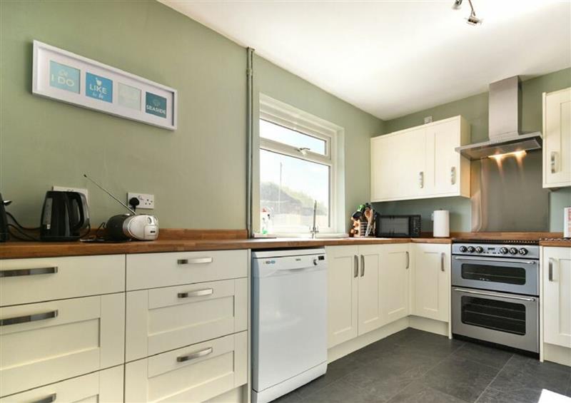 This is the kitchen at Island View, Amble