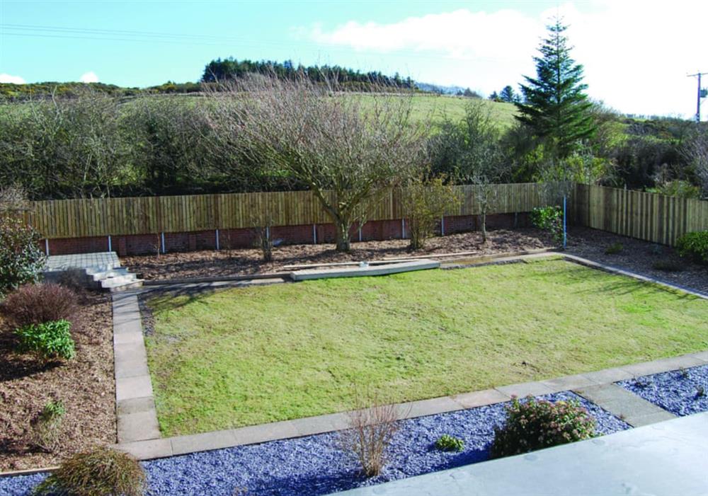 Island View garden at Island View in Ayr, Ayrshire